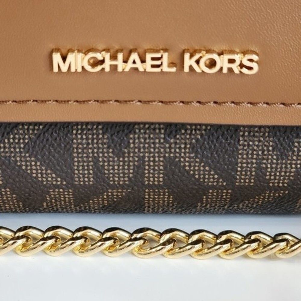 NEW! Michael Kors Jet Set Pouchette Crossbody Bag - Picture 3 of 12